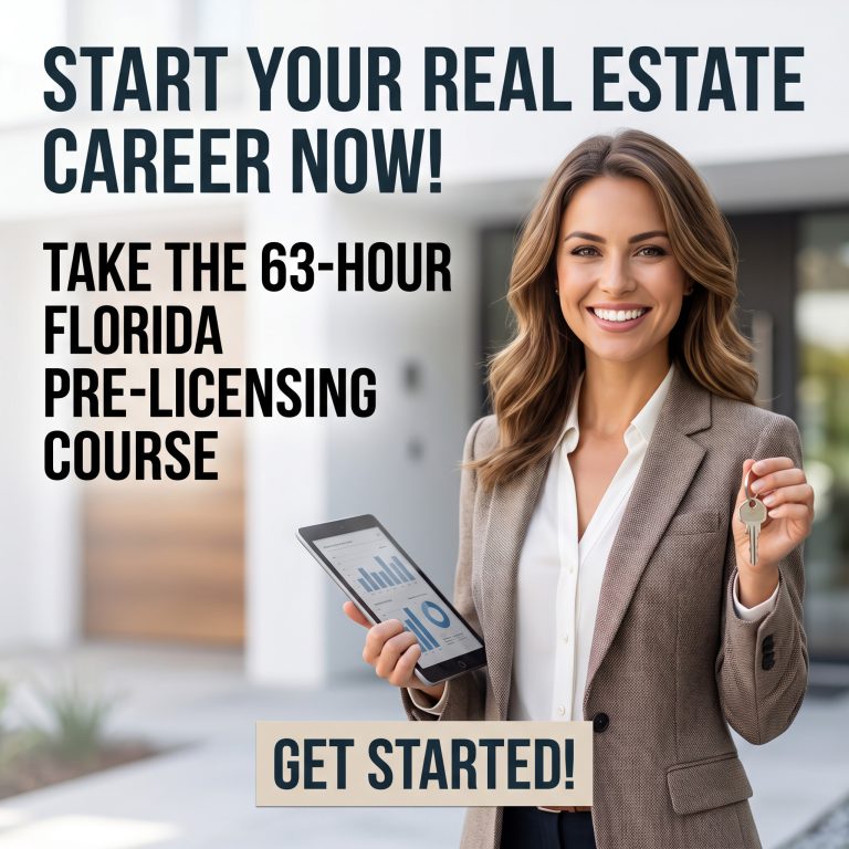Florida 63 Hour Pre-Licensing Real Estate Course