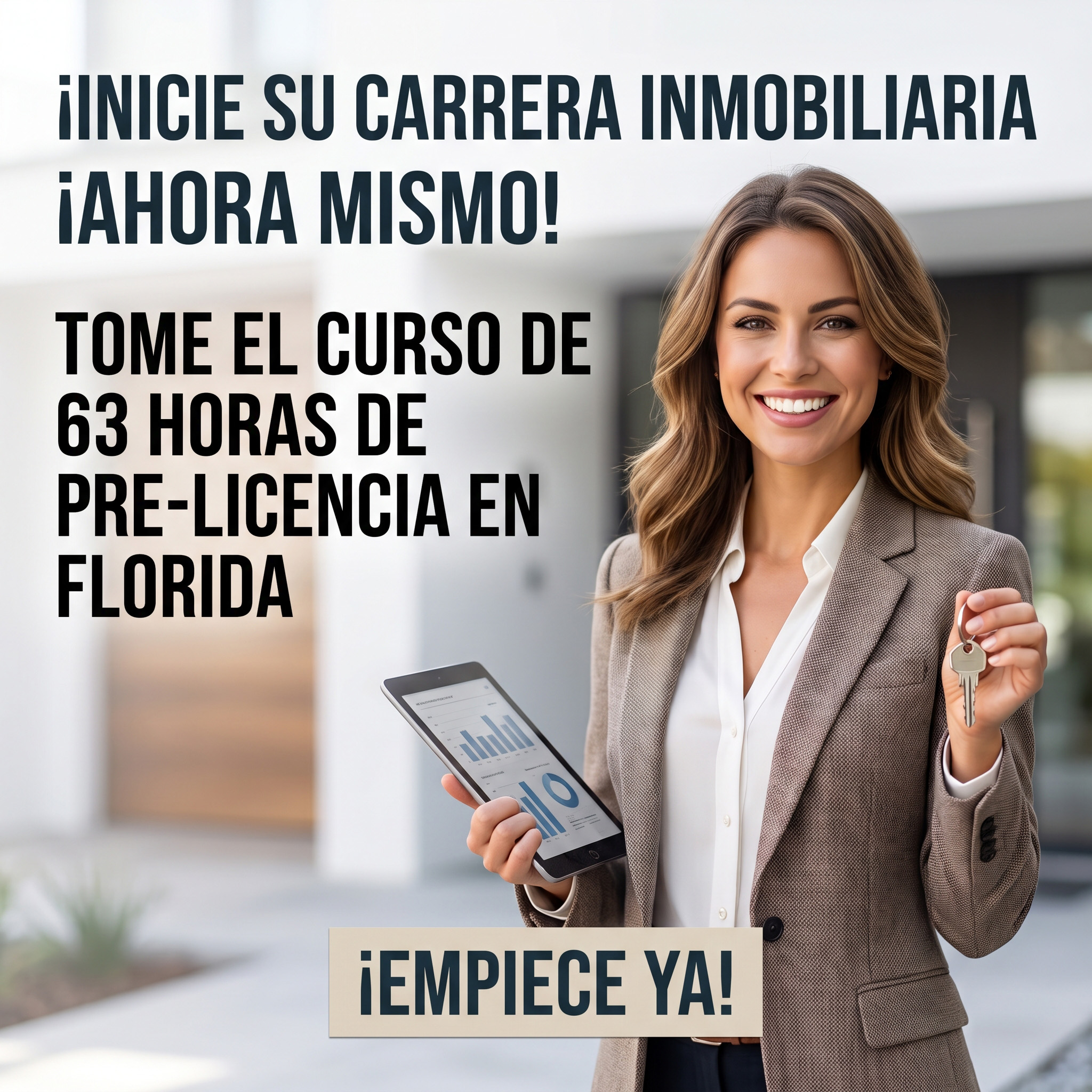 Curso de Pre-Licencia Inmobiliaria de 63 Horas de Florida