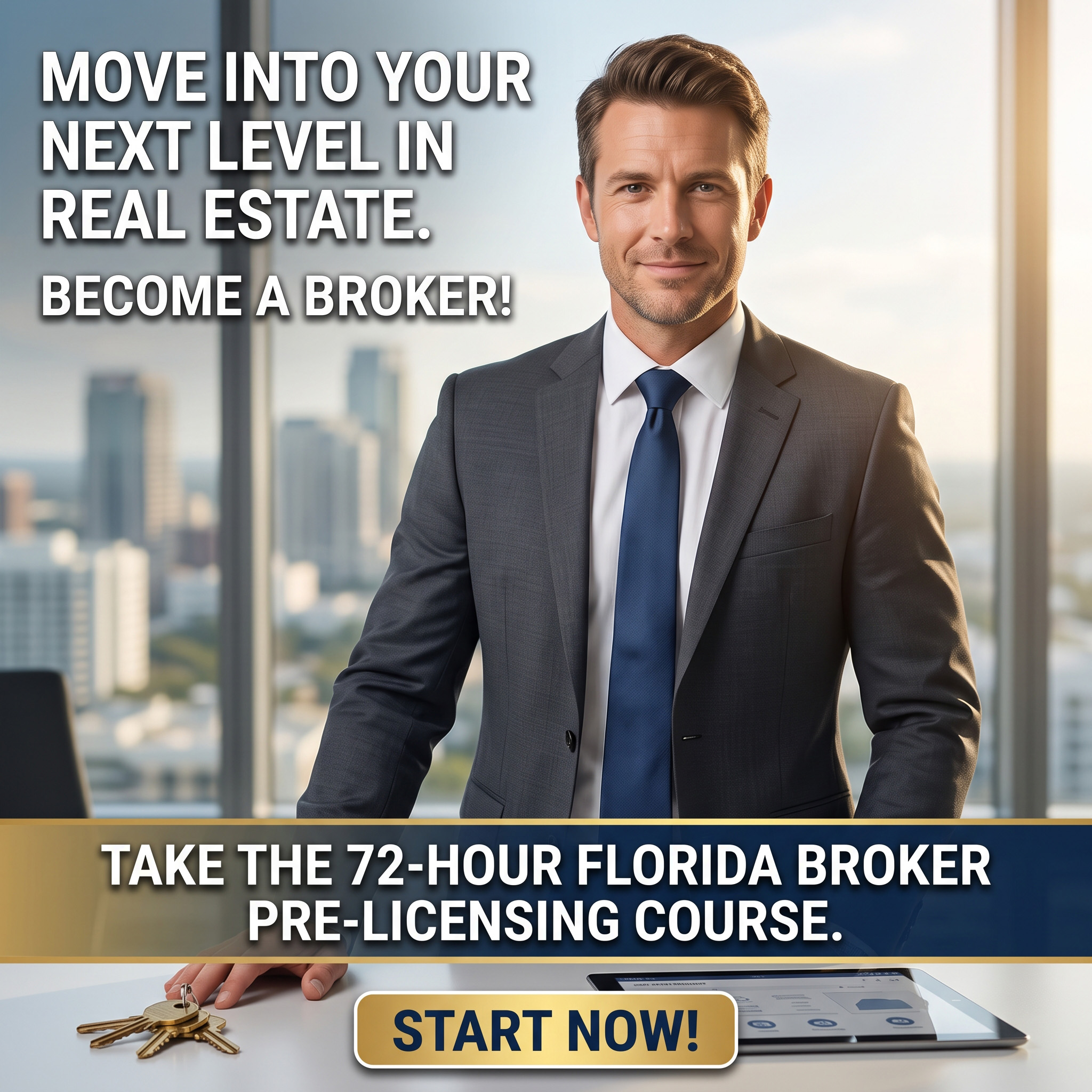 Florida 72 Hour Real Estate Broker Pre-Licensing Course