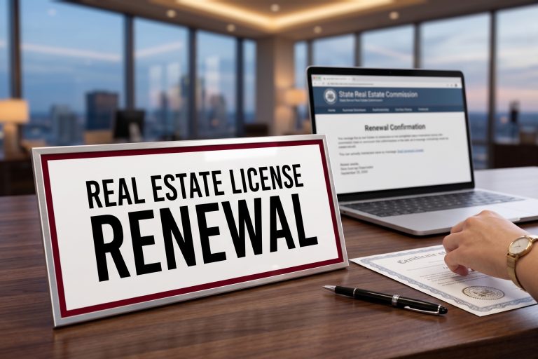 Real Estate License Renewal