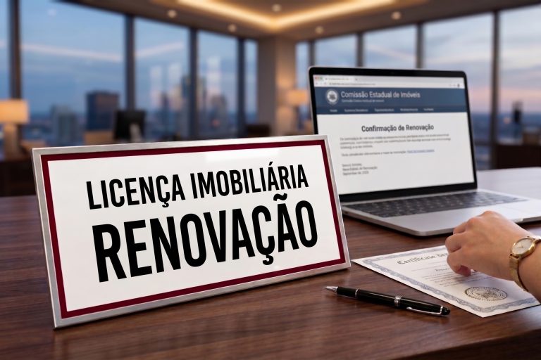Renovação da Licença Imobiliária