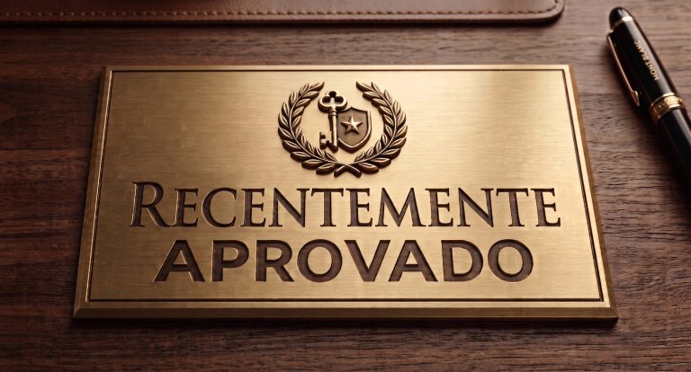 Recentemente aprovado no curso de mercado imobiliário